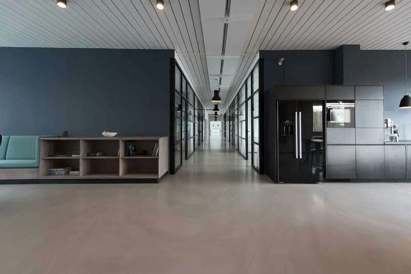 Small office reception area